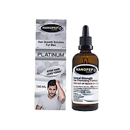 Nanopep Platinum Saç Çıkarma Çözümü – Erkekler İçin Klinik Güçte Formül
